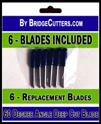 6-Pack Deep Cut Replacement Blades